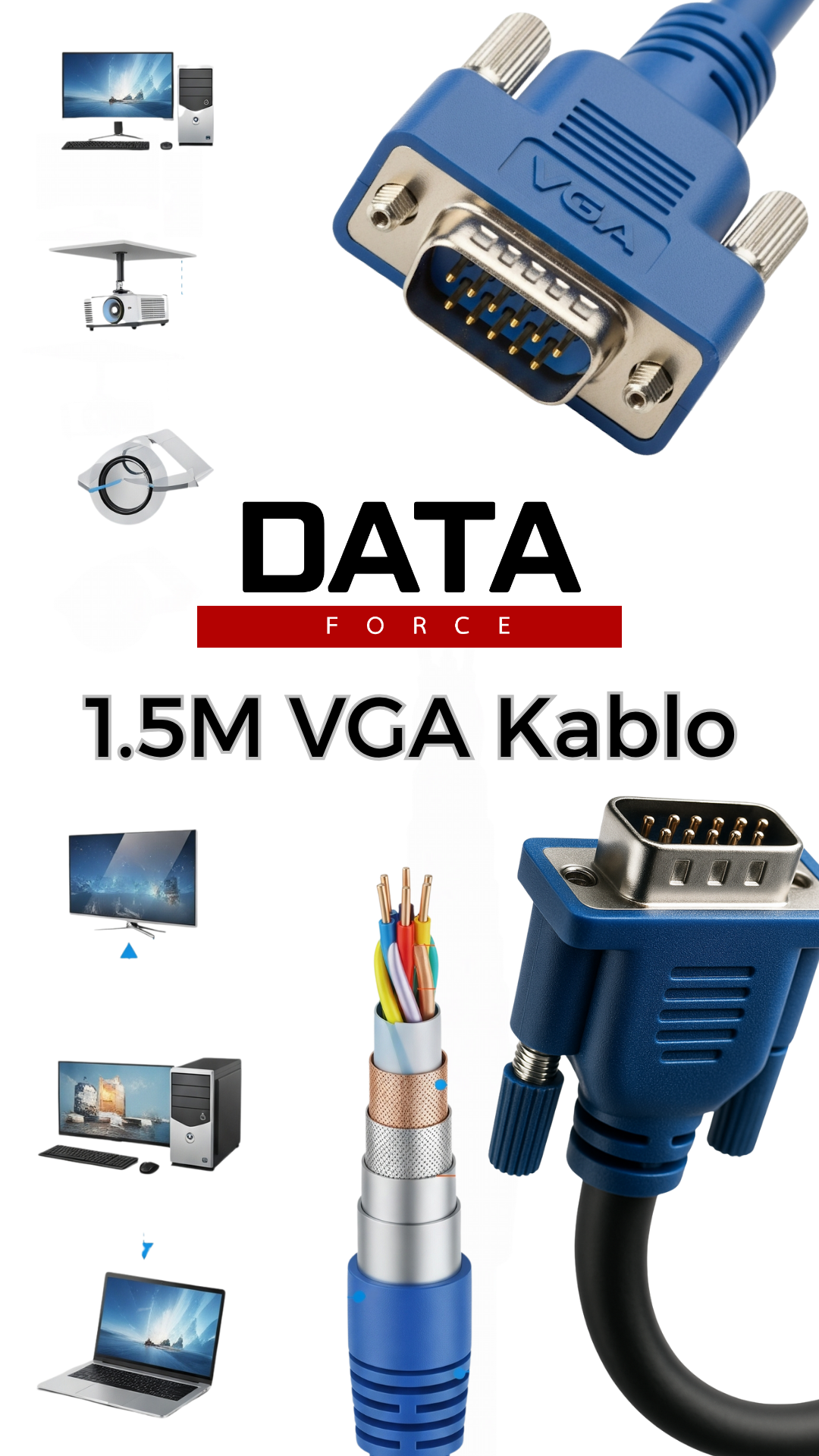 KABLO VGA 1.5M