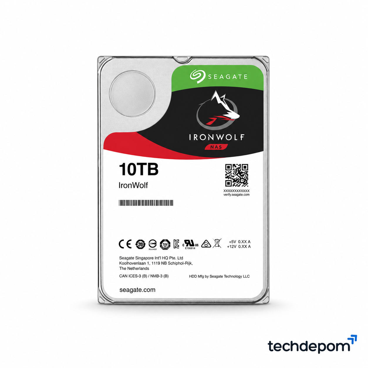 GV HD 10TB SEAGATE 3.5 IRONWOLF SATA3 7200RPM 256MB ST10000VN000 (3 YIL RESMI DIST GARANTILI)