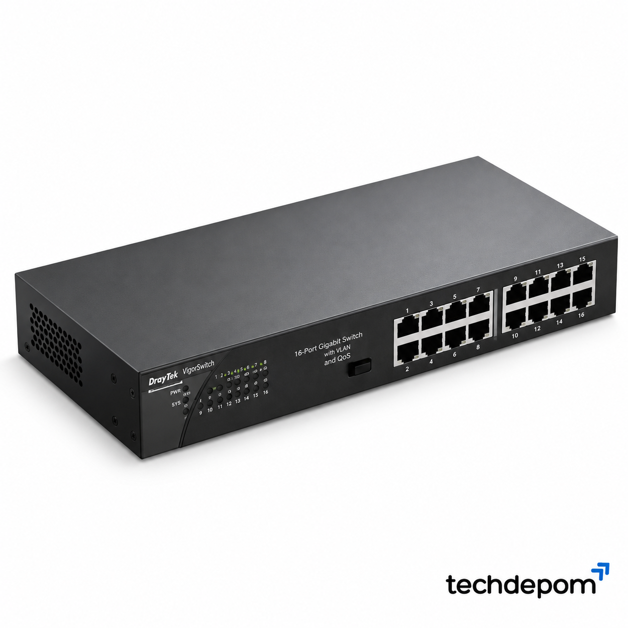 RUIJIE RG-ES216GC 16PORT 10/100/1000 RUIJIE CLOUD YONETILEBILIR RACK MOUNT SWITCH METAL KASA